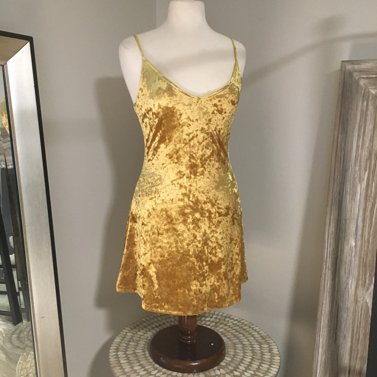 Junior gold cheap dress