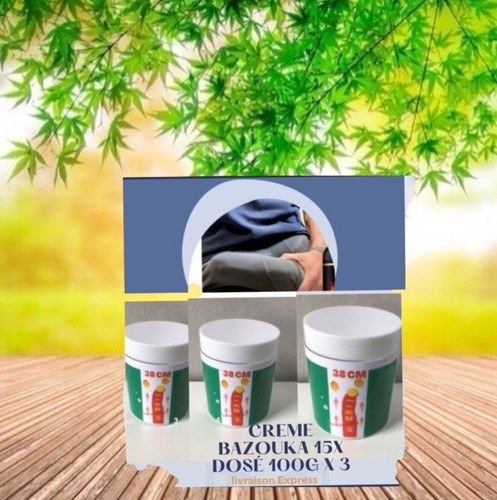 Crème Bazooka 35 XXL Banlaga Naturel - Hydratant 250g Visage Et Corps - Fabriqué En Allemagne