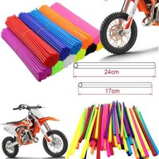 72x Motorrad Fahrrad Speichen Cover Tube Übe...