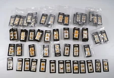 Vintage Lot of Dill Buttons - 24k Gold Plated New on Cards Beautiful Designs