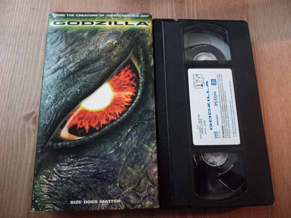 Godzilla - TriStar Pictures - VHS 1998 43396231238| eBay