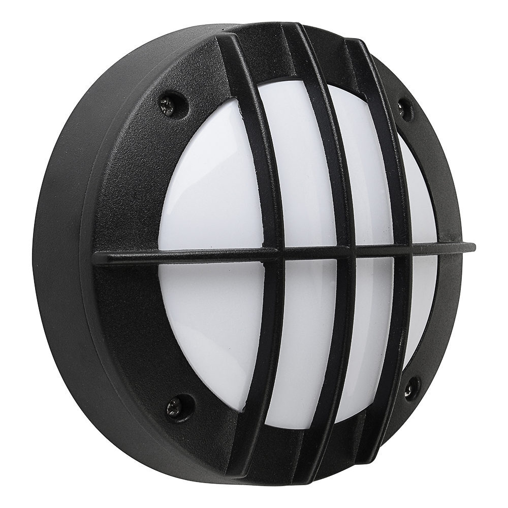 Hublot LED 6W étanche IP54 anti-choc avec grille pour garage
