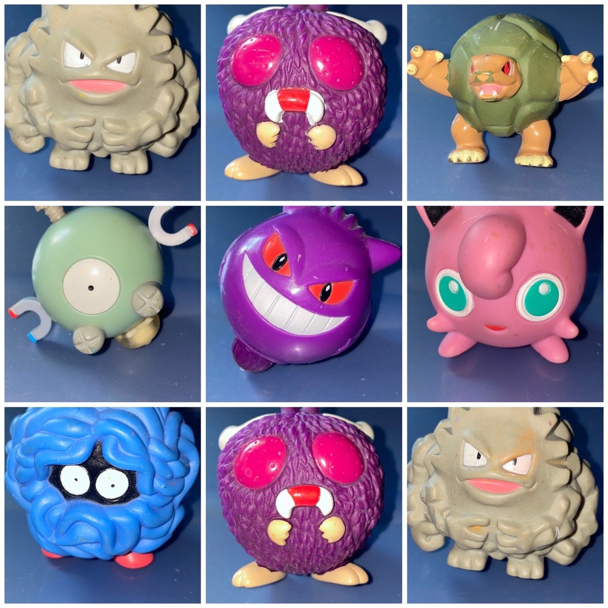 バーガーキング　ポケモン　ミールトイ　ビンテージ　おもちゃ　ヴィンテージ Vintage Lot Of 9 Pokémon Burger King 1999 Spinner Toys | eBay