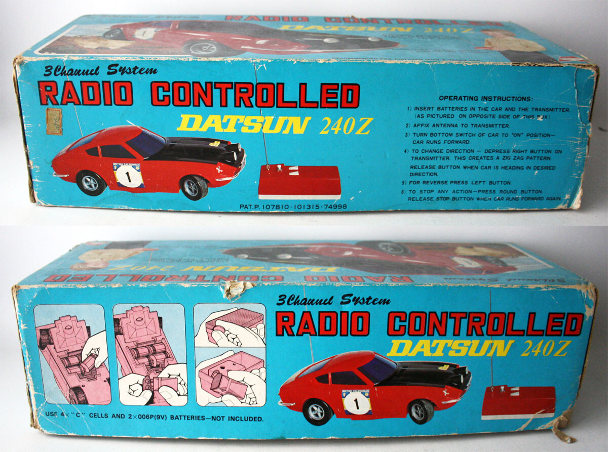 RARE VINTAGE 70'S RADIO CONTROLLED FAIRLADY DATSUN 240Z R/C