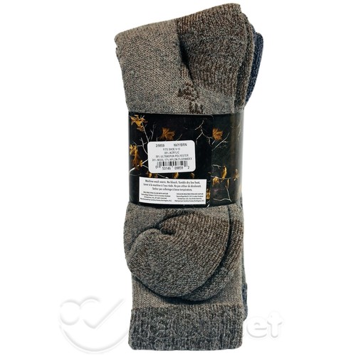 Carolina Ultimate REALTREE Merinowollmischung Jagd Crew Socken Gr. 9-13 (4 PAAR) - Bild 3 von 3