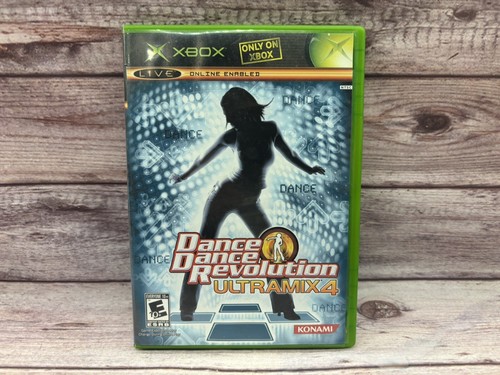 Dance Dance Revolution Ultramix 4 (Microsoft Xbox, 2006) CIB W/ Manual - Picture 2 of 8