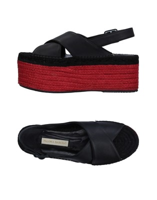 paloma leather platform sandal