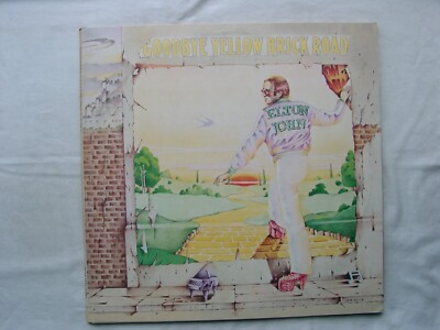 ELTON JOHN - Goodbye Yellow Brick Road 2LP - DJLPD 100 - 1976 UK Issue Double LP