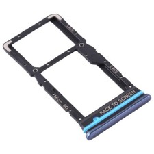 Xiaomi Mi 10T Lite 5G Drawer Support SIM Card MicroSD Card Tray Holder - BLUE