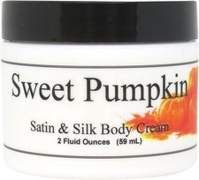 Sweet Pumpkin Satin and Silk Cream, Body Cream, Body Lotion