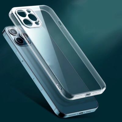 For iPhone 16 15 14 13 12 11 Pro Max Clear Case Shockproof Full Body Phone Cover