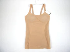 Maidenform Light Control Comfort Revolution Easylite Shapewear Tank M NEW Latte