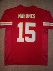 *IRREGULAR* kc Chiefs PATRICK MAHOMES nfl Jersey YOUTH KIDS BOYS (L-LARGE 14-16)