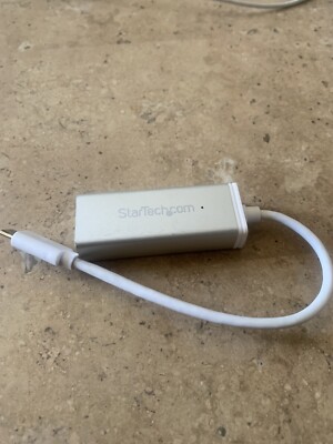 StarTech US1GC30A USB-C to Gigabit Ethernet Adapter Aluminum Thunderbolt 3