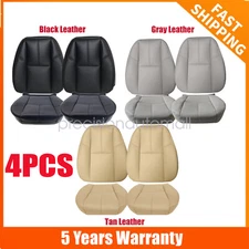 For 2007-2014 Chevy Silverado 1500 2500 Driver & Passenger Bottom-Top Seat Cover