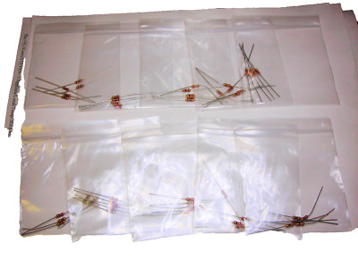 1/4W 50 Piece Carbon Film Resistor Kit CEI 2R8-325  Make your own Kit - DIY