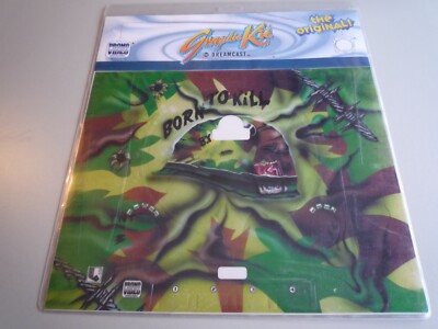 BORN TO KILL - GRAPHIC KIT für DREAMCAST - Skin, Sticker, Aufkleber - NEU - OVP