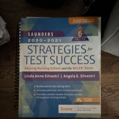 Saunders Test Success 6th Ed Silvestri NCLEX Nursing Study Guide Elsevier