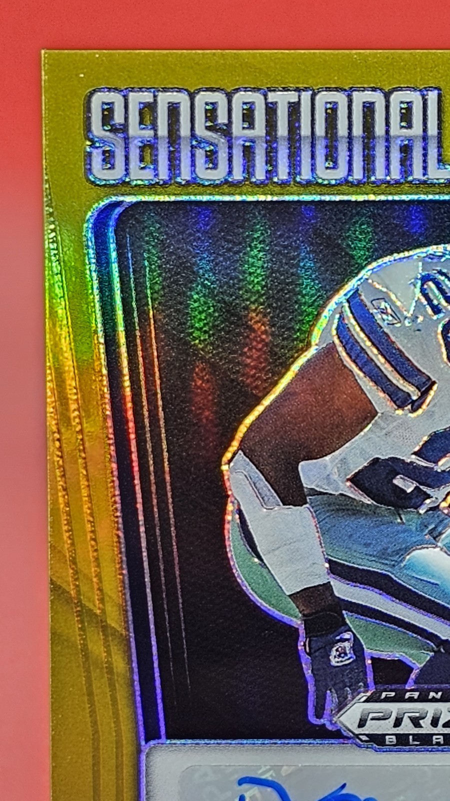 🔥🔥2025 Panini Prizm Black Darren Woodson Sensational Signatures Gold Auto #/10 view 2