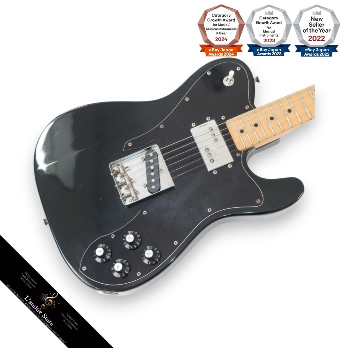 ギター Fender Japan custom Telecaster Fender Japan Telecaster Deluxe 3TS Electric Guitar Crafted