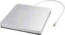 External CD DVD Drive USB C CD DVD Burner/Writer Slim Portable Slot in CD DVD...