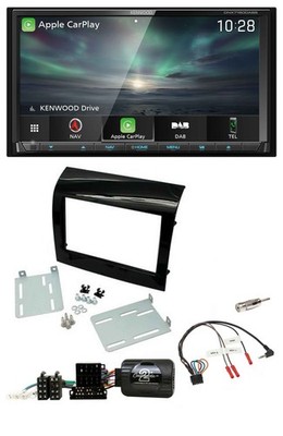 Kenwood Bluetooth USB 2DIN Lenkrad TMC DAB Navigation für Fiat Ducato 2012-2015