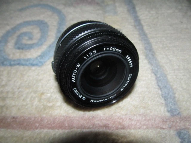 F/3.5 Camera Lenses Olympus Zuiko 28mm Focal for sale | eBay