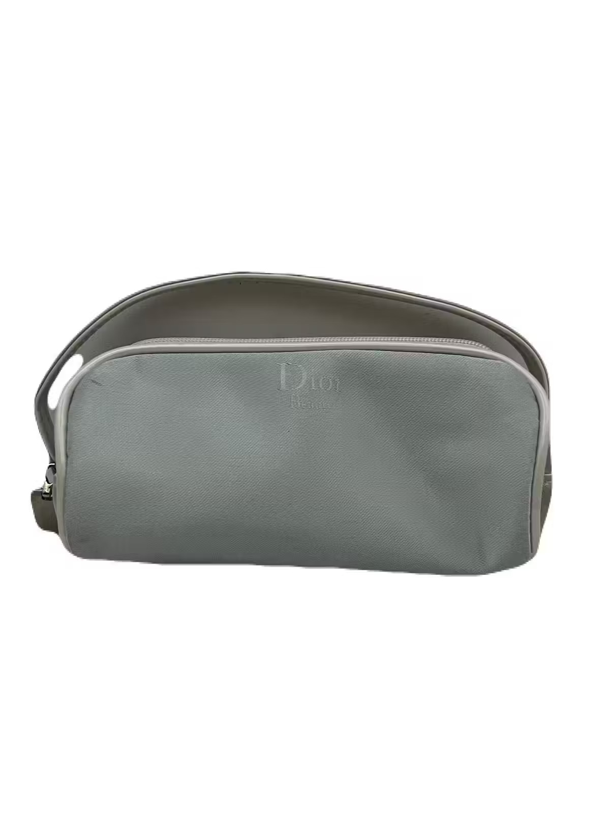 Dior Blue Nylon Makeup Bag Preowned TC129-2