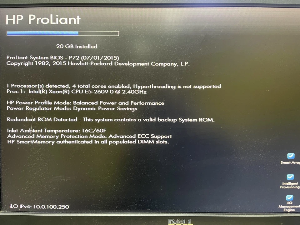 Server HP Proliant ML350p Gen 8 Intel Xeon E5-2609 2.4Ghz 20GB RAM 1TB HDD *READ - Image 2 of 4