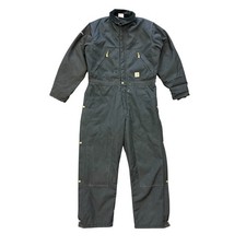 Carhartt Mens Size 40 Regular Yukon Extreme Arctic Quilt Lined Coveralls X06 BLK