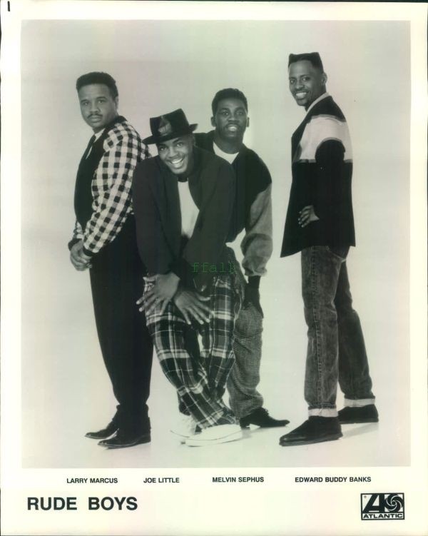 Press Photo: RUDE BOYS 8x10 B&W