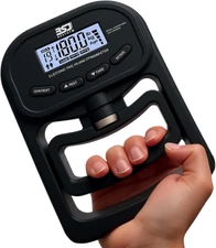 Hand Grip Strength Tester Trainer, 396Lbs/180Kg Hand Grip Dynamometer with LCD D