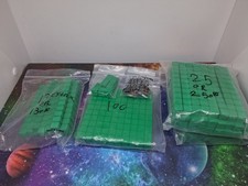 Bulk Math Counting Cubes Lot - Green Foam Uni...