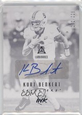 2018 Panini Luminance Rookie Ink 202/225 Kurt Benkert #RI-KUB Auto 0dp1