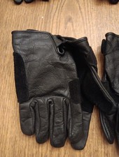 U.S MILITARY Mens  Womens Light Duty Utility LEATHER GLOVES Medium Carter LLC