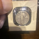 Standing Liberty Quarter 25C Silver US Coin Circulated in Holder