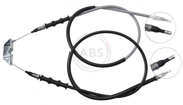 K13455 A.B.S. Seilzug, Feststellbremse FüR Chevrolet,Opel,Vauxhall-image