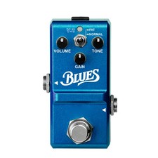 Rowin LN-321 Blues Pedal Wide Range Frequency Response Blues Style Overdrive Ef-