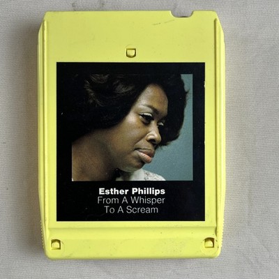 ESTER PHILLIPS From A Whister To A Scream 1971 8-Track Kudu KU8 05 - VG