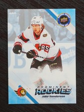 Jake Sanderson Prominent Rookies NHCD-5 National Hockey Card Day