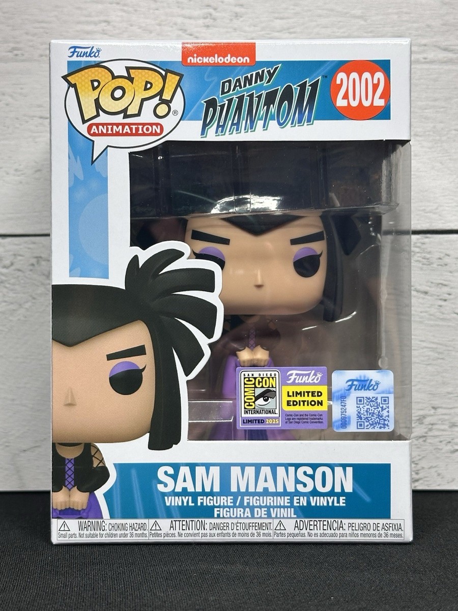 NEW FUNKO POP! SAM MANSON #2002 DANNY PHANTOM SDCC EXCLUSIVE