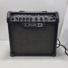 Line 6 Spider IV 15   15W 1x8 Electric Guitar Combo Amp  Cord Included Untested