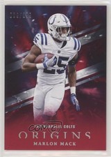 2018 Panini Origins Red 9/299 Marlon Mack #57 fm0