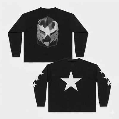 Kanye West YE Bully Merch LuchadorLive in  Sofi LA Long Sleeve T Shirt New S-5XL