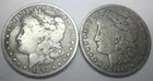 1892 O & 1900 O * 2 Silver MORGAN DOLLARS ! Shown * USA ONLY Please * FREE SHIP