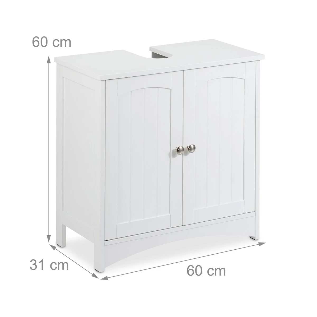 Mueble bajo lavabo mueble bajo baño armario bajo lavabo armario de baño puertas blancas