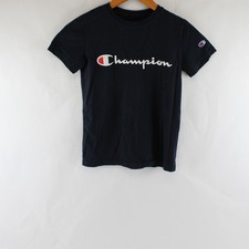 Champion Navy Blue Short-Sleeved T-Shirt Youth Size Small