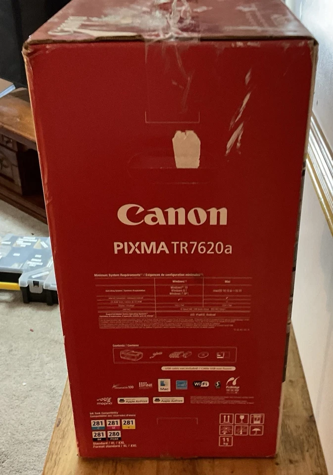 Impresora de imágenes Canon Cake Topper, cartuchos de tinta comestible, paquete de 12 hojas de azúcar Foto 3 de 4