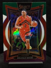 24-25 Panini Select - Concourse Jonathan Mogbo #87 Green White Purple Prizm (RC)