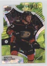2021 Upper Deck Allure Rookies Green Rainbow Die-Cut 80/99 Mason McTavish 1da6